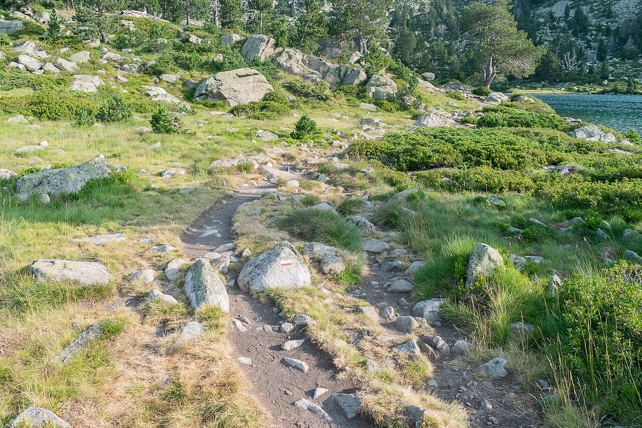 Sentier dans le Néouvielle