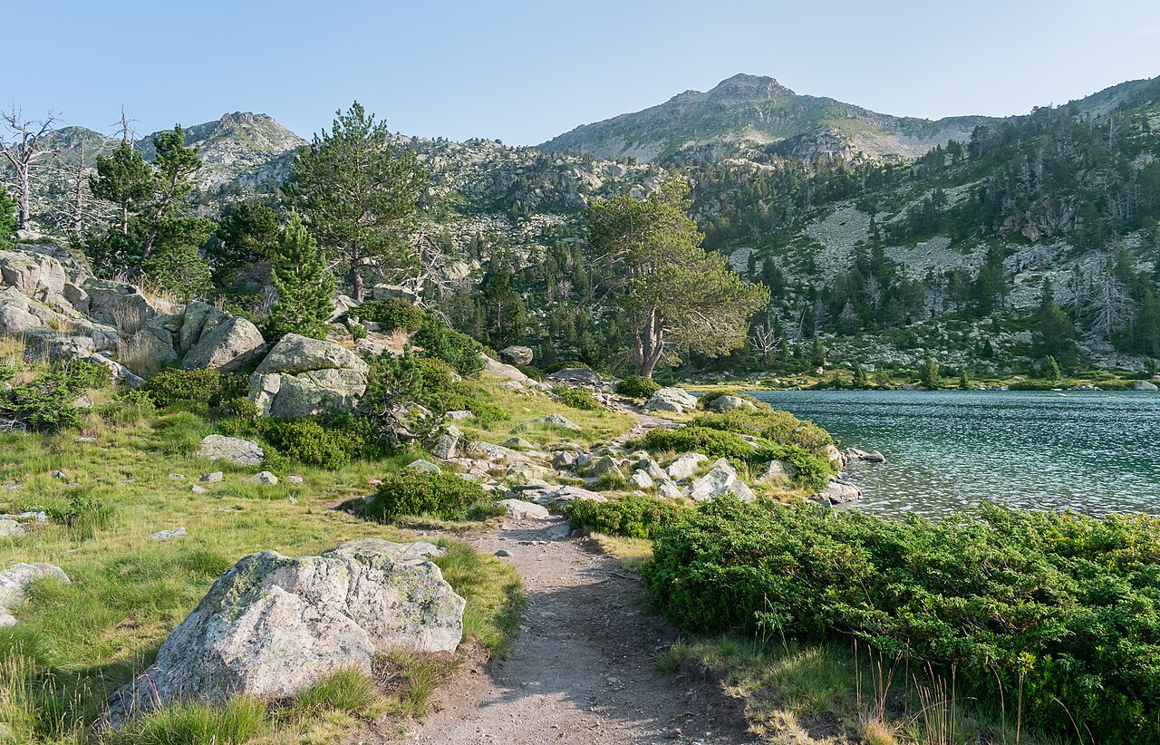 Chemin de haute montagne